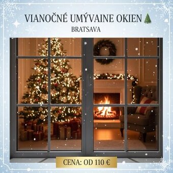 Vianočné čistenie okien aj domácnosti v rámci celého SR