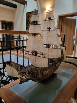 Veľký model historickej plachetnice - 1