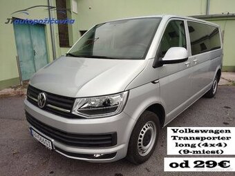 Prenájom Volkswagen Transporter T6 Long - 1