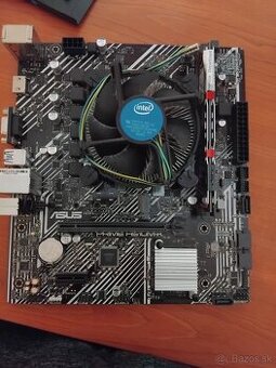 Asus Prime H510-K + Intel i3-10100F + 8 GB DDR4 RAM