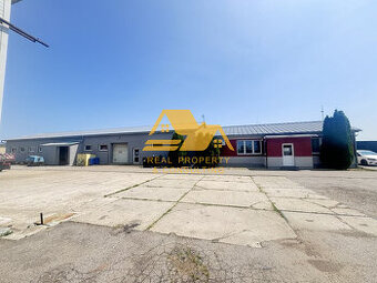 Predám priemyselný areál s 2 výrobnými halami v obci Zemné