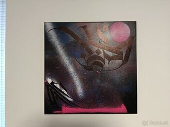 Obraz fluorescenčné, space-art