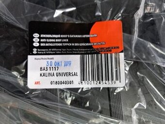 Predám gumové vaničky do kufra