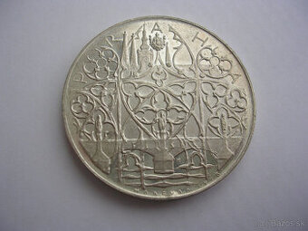 Ag medaila 10 dukát Karel IV. - návrh Jiří HARCUBA 1978