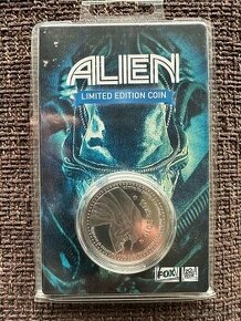 Predám mincu Alien limited edition
