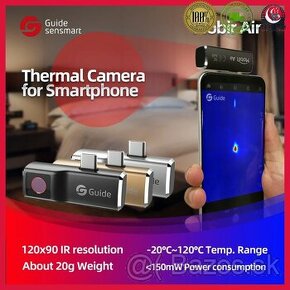 Mobilná Termokamera Guide MobirAIR pre Apple aj Android