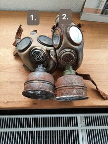 Rumunské plynové masky WW2