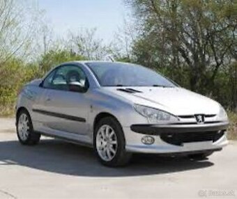 Rozpredám Peugeot 206cc cabrio 1.6benzin