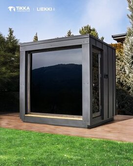 [Špeciálna ponuka] Záhradná sauna TIKKA model LIEKKI BLACK
