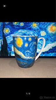 Predám Van Gogh šálku Starry Night-porcelánovú
