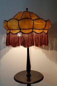 Secesná krásna podlahová lampa - 1