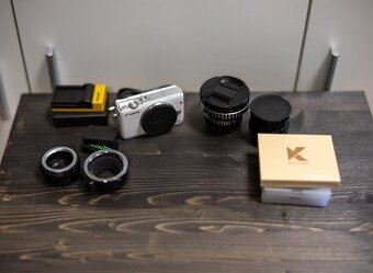 Canon EOS M10 FULL SPECTRUM + objektívy a filtre
