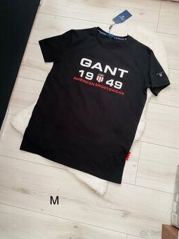Čierne tricko gant