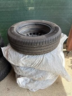 185/65 r15 letne plechove disky - 1