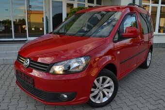 VW CADDY 1.6 TDI, FÓLIE, ŤAŽNÉ, ALU R16, ORIGINÁL 148.762 KM
