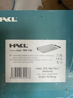 Predam hakl pads tpx 140 15m2