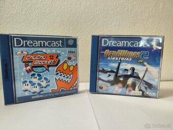 Predám hry na SEGA Dreamcast 100% stav.