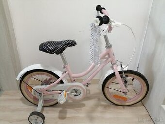 Ružový bicykel