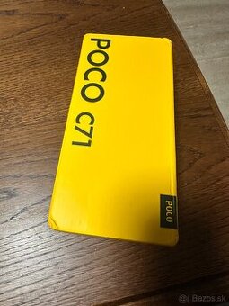 📱 xiaomi POCO C71 Gold – nový, nerozbalený