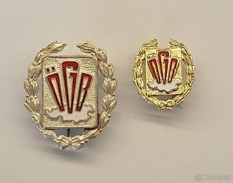 Rakúske strieborné odznaky ÖGB