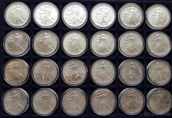USA Silver Eagle 1986-2025 1oz investicne striebro