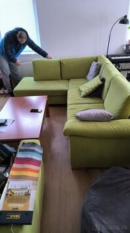 Rohová sedačka Fines s kreslom