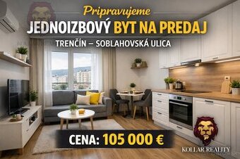 1-izbový byt 40 m², Trenčín – Soblahovská ulica