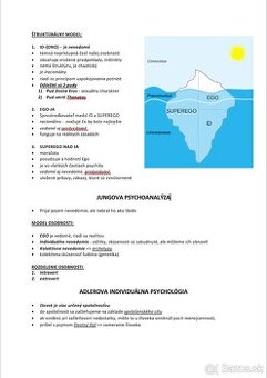 Psychológia podklady na prijímacie skúšky