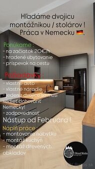 Stolár / Montážnik