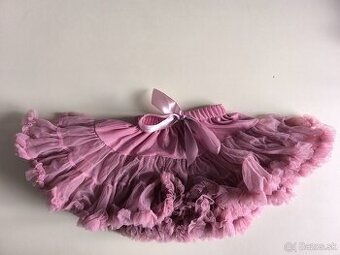 Tutu - Dolly sukňa dievčatá od 3 do 6 rokov - staro-ružová