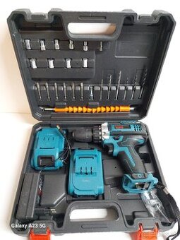 Aku skrutkovač 2x24V + príslušenstvo BX3435 BOXER