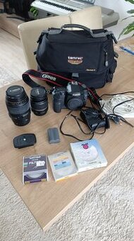 Canon EOS 50D + 2 objektívy + príslušenstvo – kompletná sada