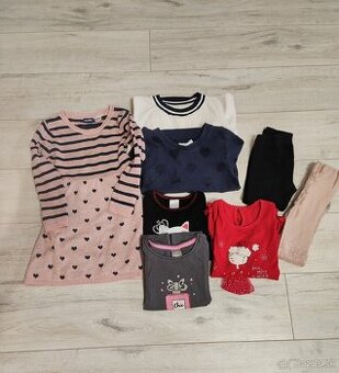 Balík dievčenského oblečenia