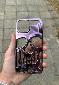 Kryt iPhone 13 Pro Max Fialová lebka