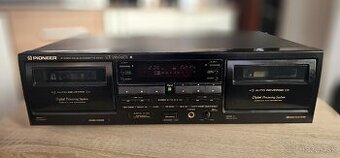 PIONEER cassette double deck CT-W606DR Magnetofón