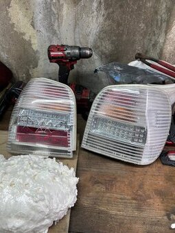 Hella Magic Color Biele Zadné svetlá Volskwagen Polo 6n2