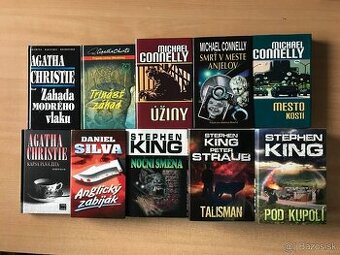 Silva, Christie, Nesbo, King, Connelly, Kepler