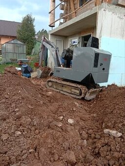 vykopové, zemné a búracie práce s MINIBAGROM