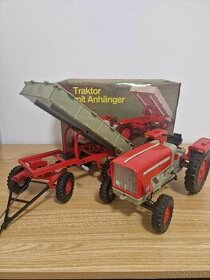 Stará hračka traktor Piko Anker - funkční vč krabice
