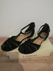 Dámske kožené topánky Lasocki veľkosť 39 - 1