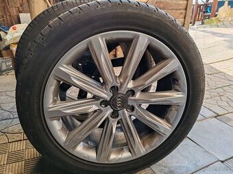 4x Letne pneu 255/45 r19 plus alu disky AUDI