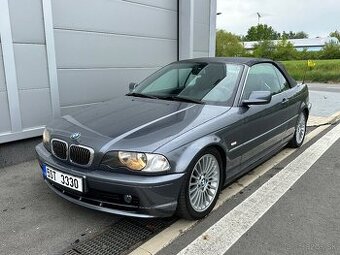 BMW E46, 320CI, 125KW, Cabrio, 2001, KRÁSNÝ STAV