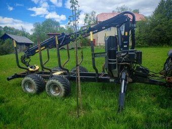 John deere. + Vyvozka palms+ nisula hlavica