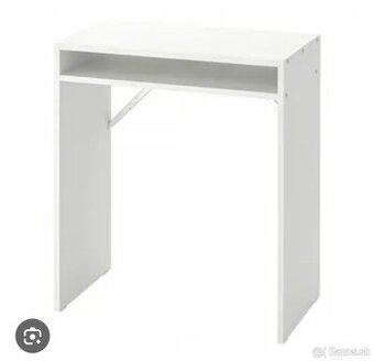 maly biely písací stolik ikea