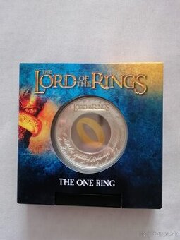 investičné strieborné mince lord of the rings pán prsteňov 1