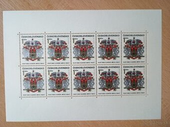 Desať blok Československo 1968-1718, Top stav, -