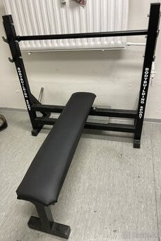 Lavička bench press + veci