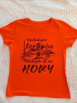 Tričko s nápisom