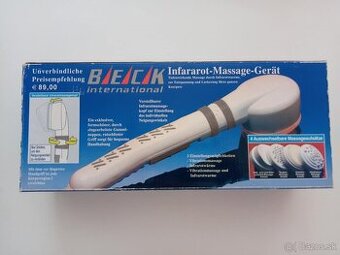 NEPOUŽITÝ INFRAČERVENÝ MASÁŽNY PRÍSTROJ BECK =len za 15€ 