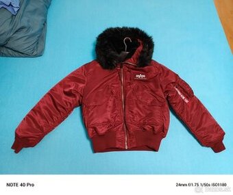 Predám novú bundu značky Alpha industries